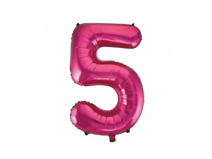 Talongballong 5 rosa, 86 cm | Skola & Hobby - Festdekorera - Ballonger | GameStuff