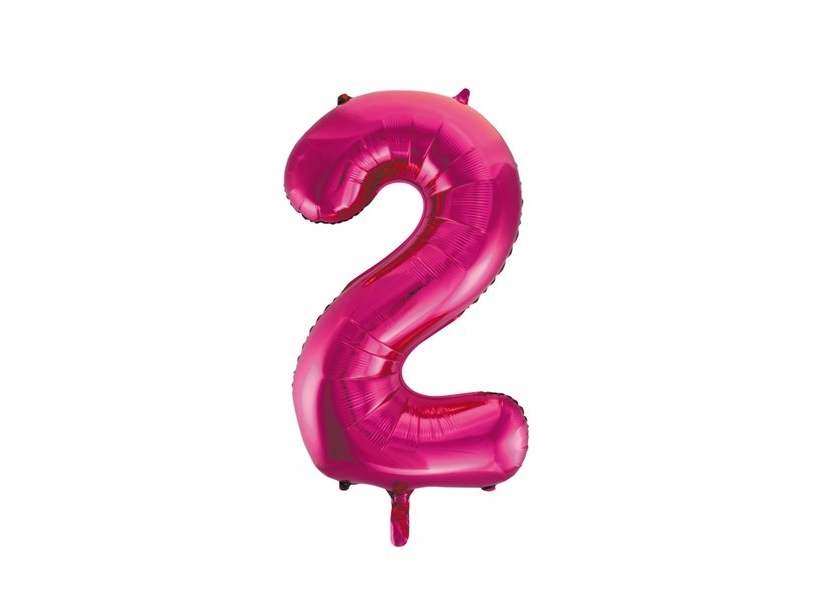Folie Tal Ballon 2 Pink, 86 Cm