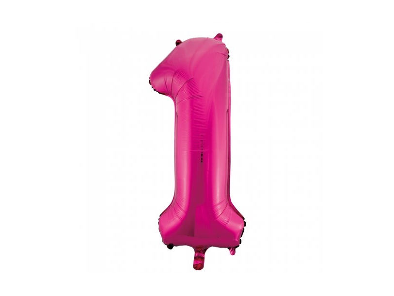 Folie Tal Ballon 1 Pink, 86 Cm