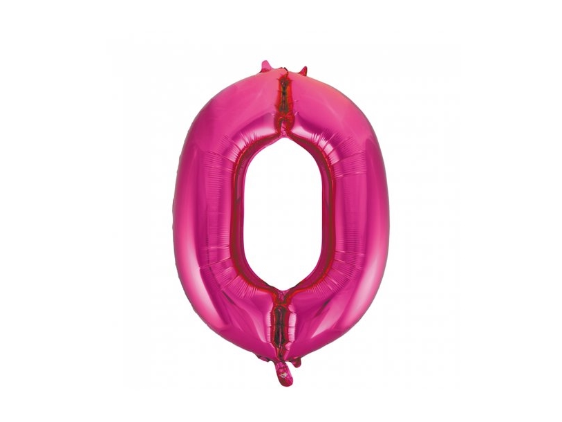 Folie Tal Ballon 0 Pink, 86 Cm