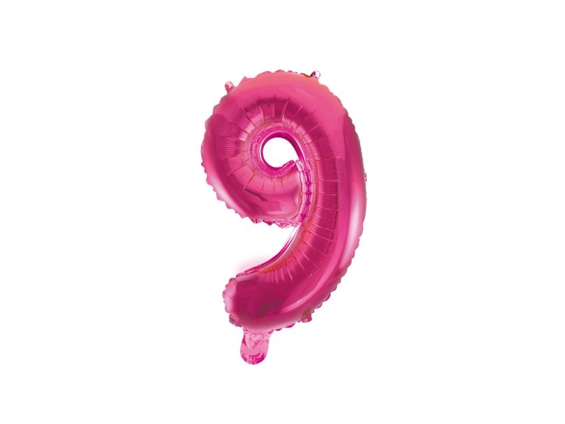 Folie Tal Ballon 9 Pink, 41 Cm