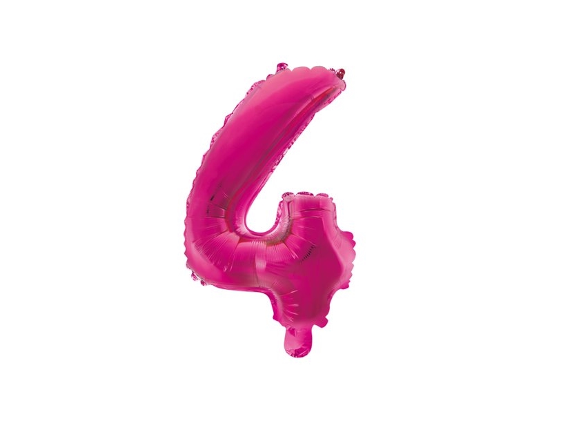 Folie Tal Ballon 4 Pink, 41 Cm