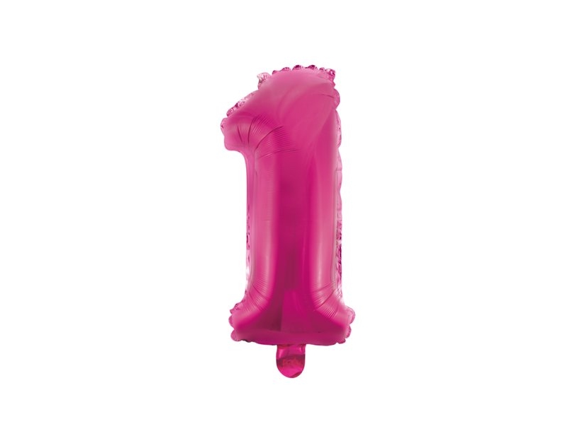 Folie Tal Ballon 1 Pink, 41 Cm