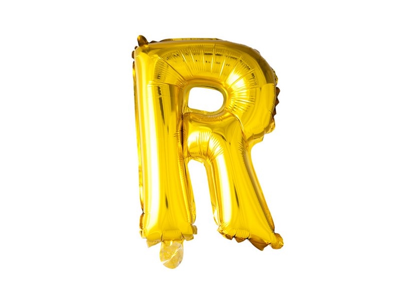 Folie Ballon R, Guld 41 Cm