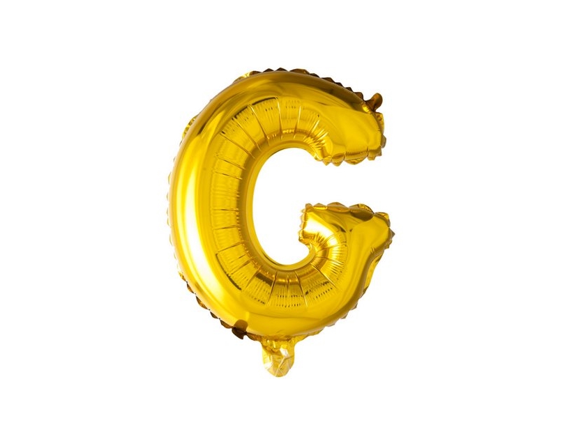 Folie Ballon G, Guld 41 Cm