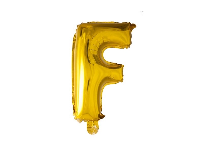 Folie Ballon F, Guld 41 Cm