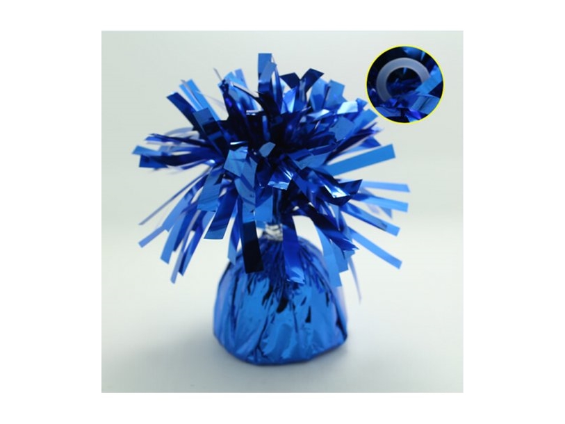 Blaue Ballonskala