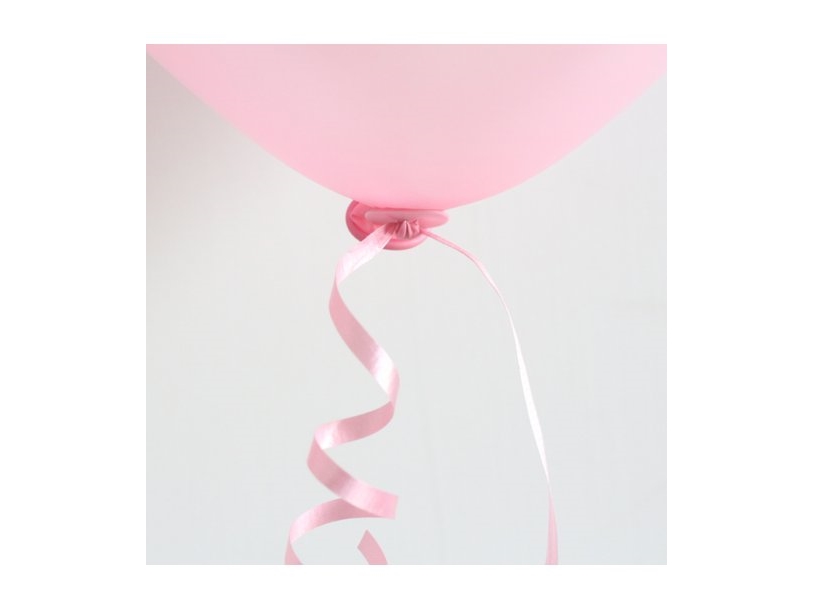 Lyserøde Ballonsnore, 100 Stk
