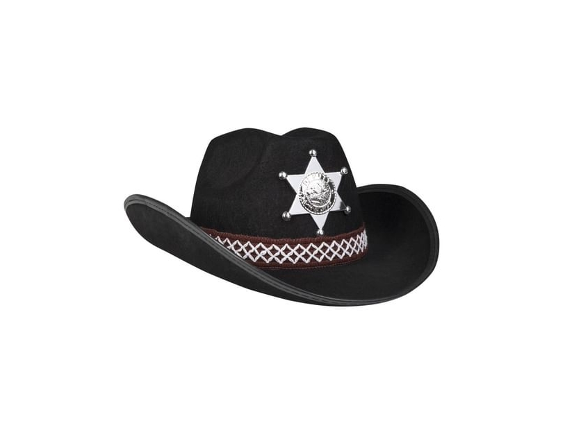 Cowboyhatt svart, barn | Utomhus - Klädjakt - Huvudbonader | GameStuff