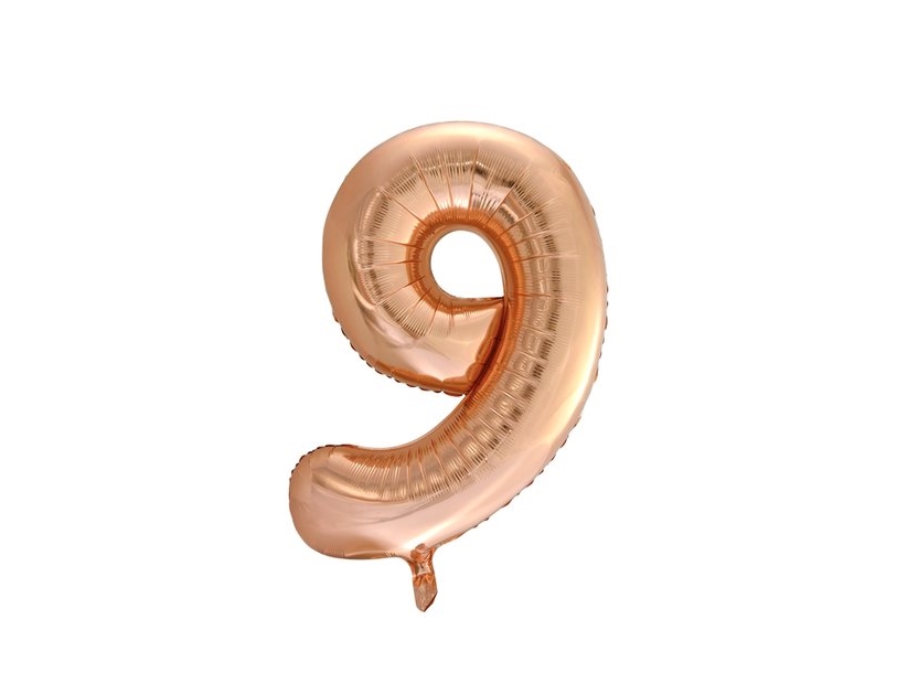 Rose Gold Talballoner, 86 Cm