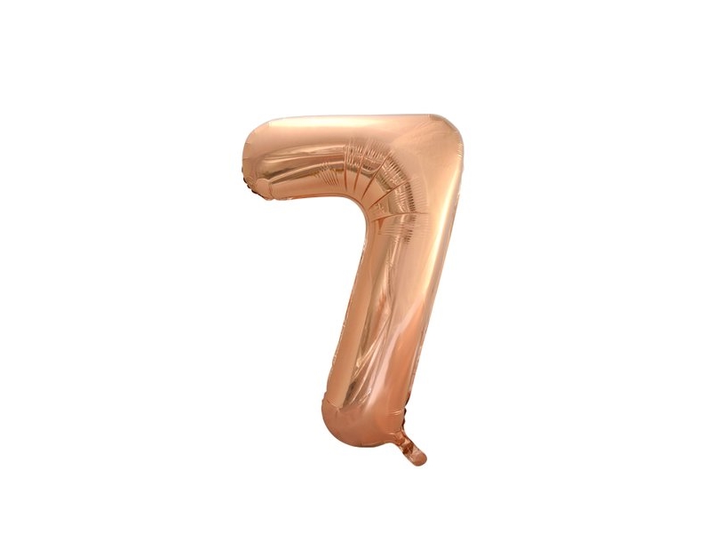 Folieballon Rose Gold 7, 86 Cm