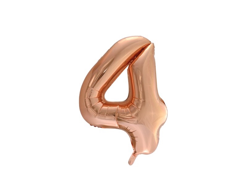 Folieballon Rose Gold 4, 86 Cm