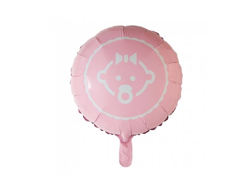 Folieballon Baby Girl, 46 Cm