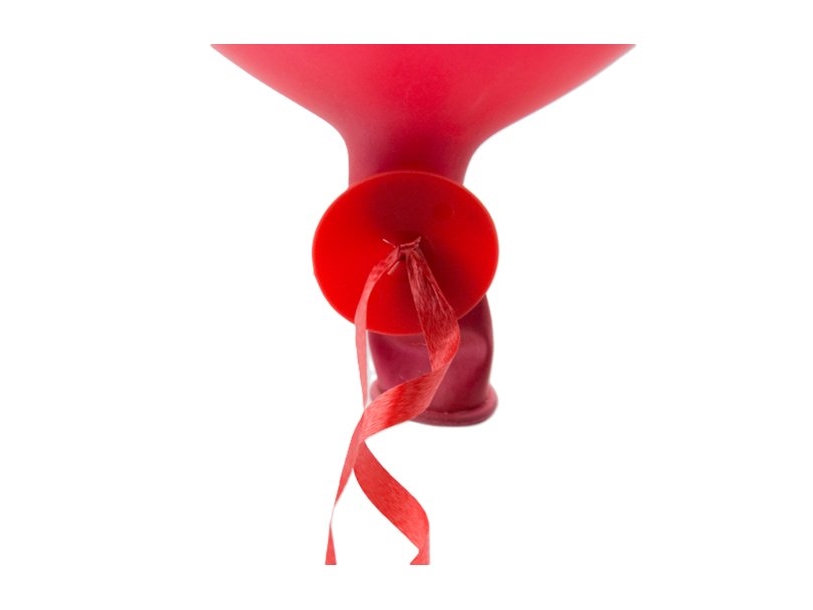 Rote Ballonschnüre, 100 St.