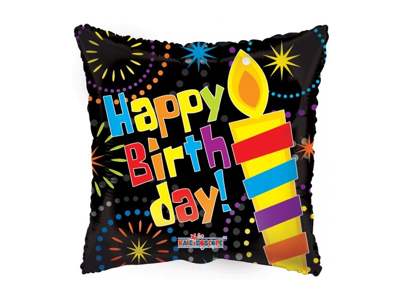 Folieballon Happy Birthday