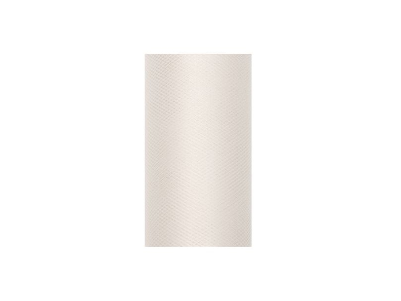 Cremefarbenes Tüllband, 20 M