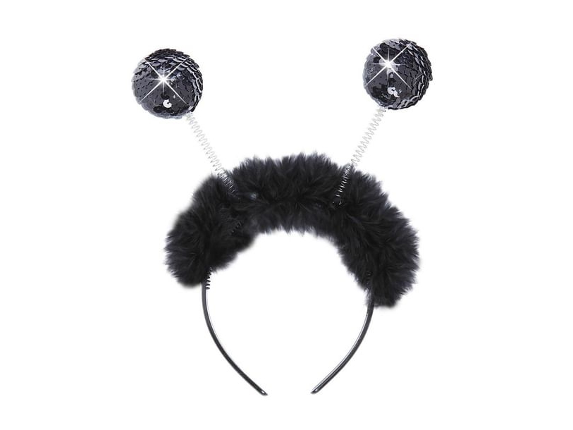 Schwarze Boppers Mit Pailletten