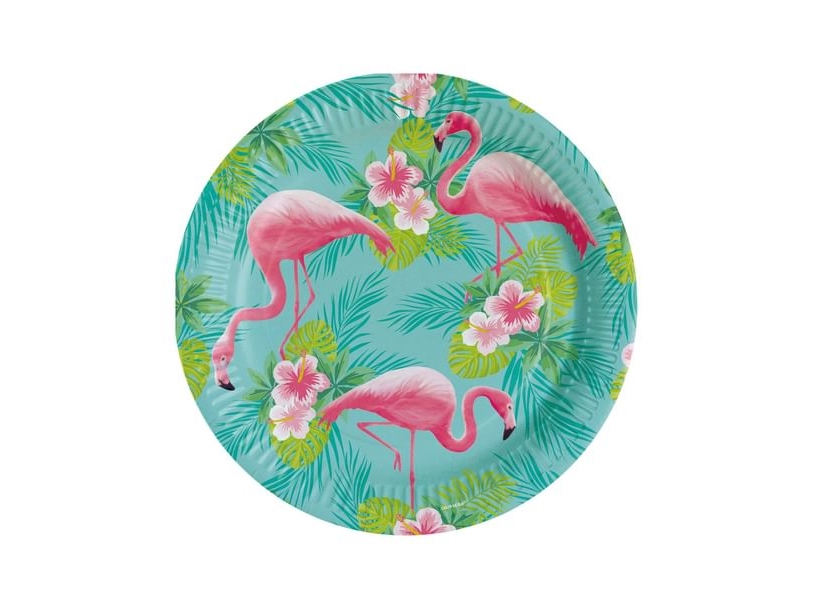 Flamingo tallrikar 23 cm | N - A | GameStuff