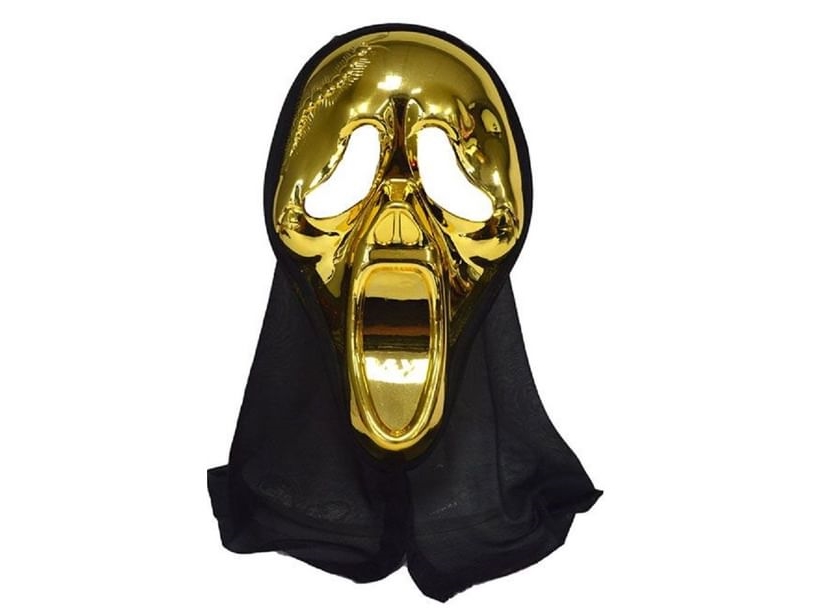 Schrei-Maske, Gold