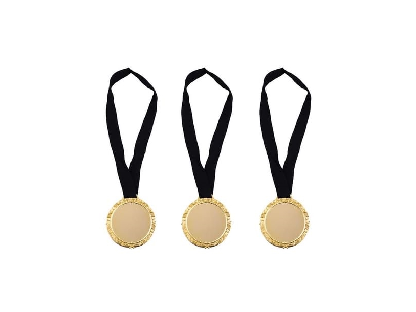 Gör dina egna medaljonger, 3 st | N - A | GameStuff