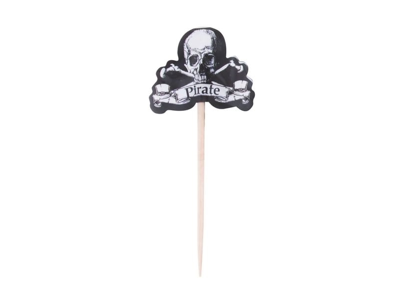 Pirat Cocktail Sticks, 24 Stk