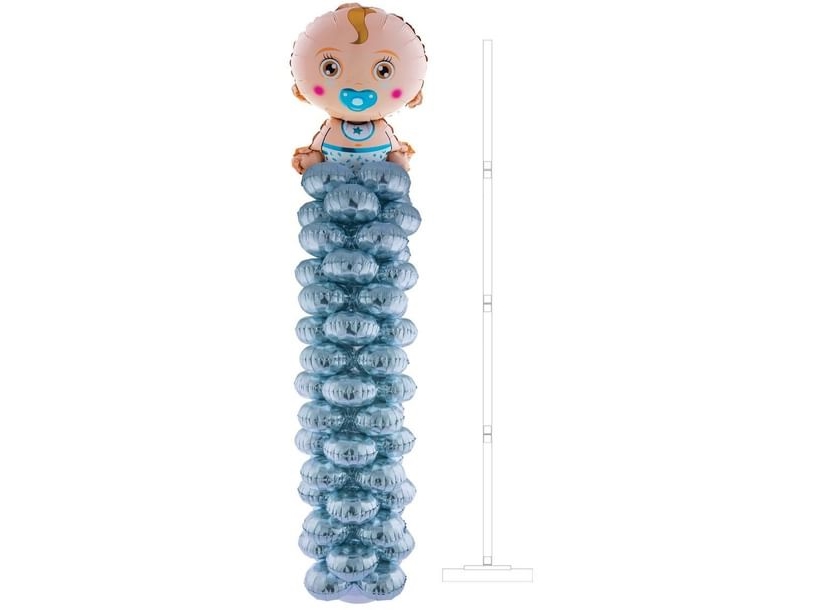 Ballonturm Baby, Junge