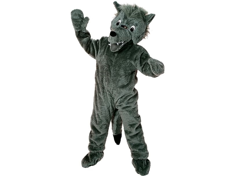 Wolf-Maskottchen-Kostüm