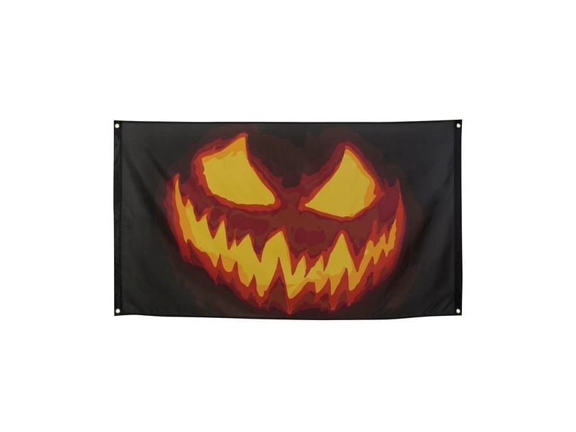Creepy Pumpkin Flag