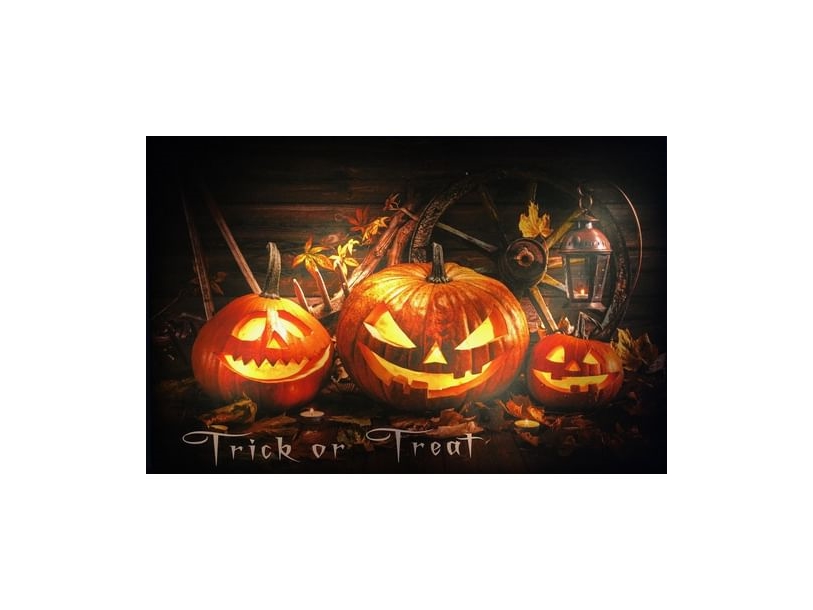 Trick Or Treat Bild Mit Licht