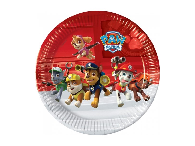 Paw Patrol tallrikar, 23 cm | Andra leksaksmärken - P-R - Paw Patrol | GameStuff