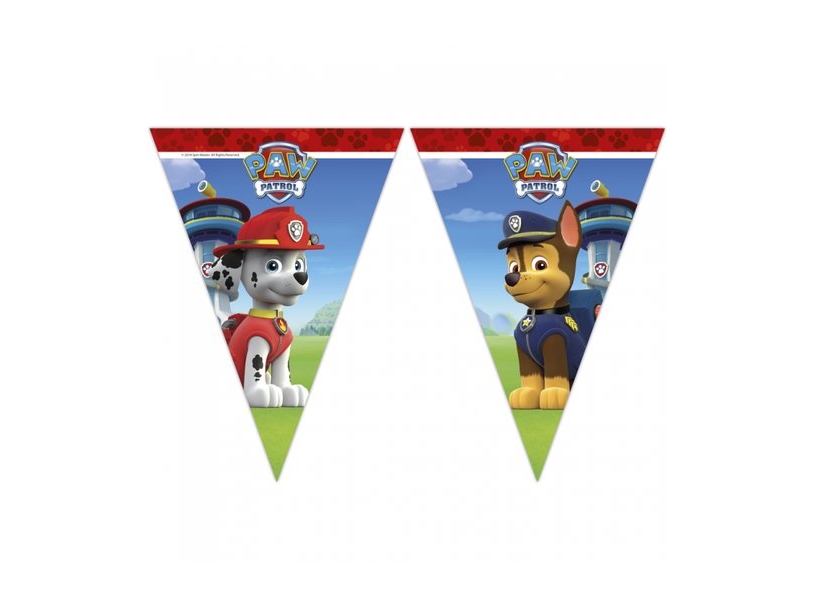 Paw Patrol vimpelgirlang | Skola & Hobby - Festdekorera - Ballonger | GameStuff