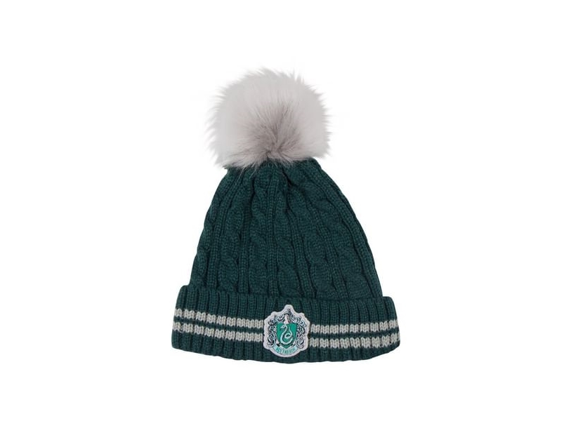 Harry Potter Hue med pompon - Slytherin