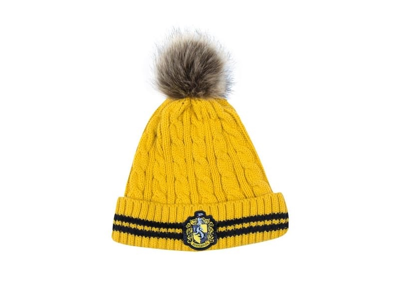 Hufflepuff hue med kvast