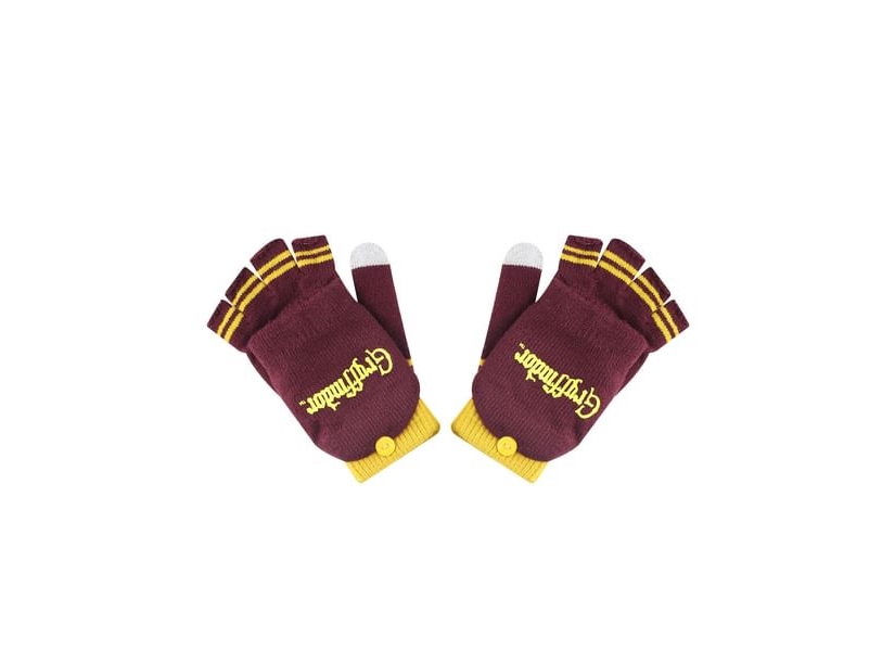 Gryffindor fingerløse handsker