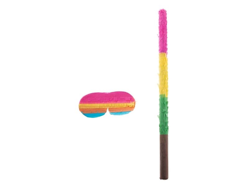 Pinata Stick Og Maske