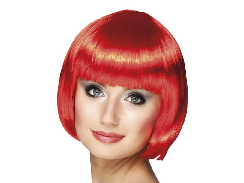 Cabaret Rød Paryk - One size