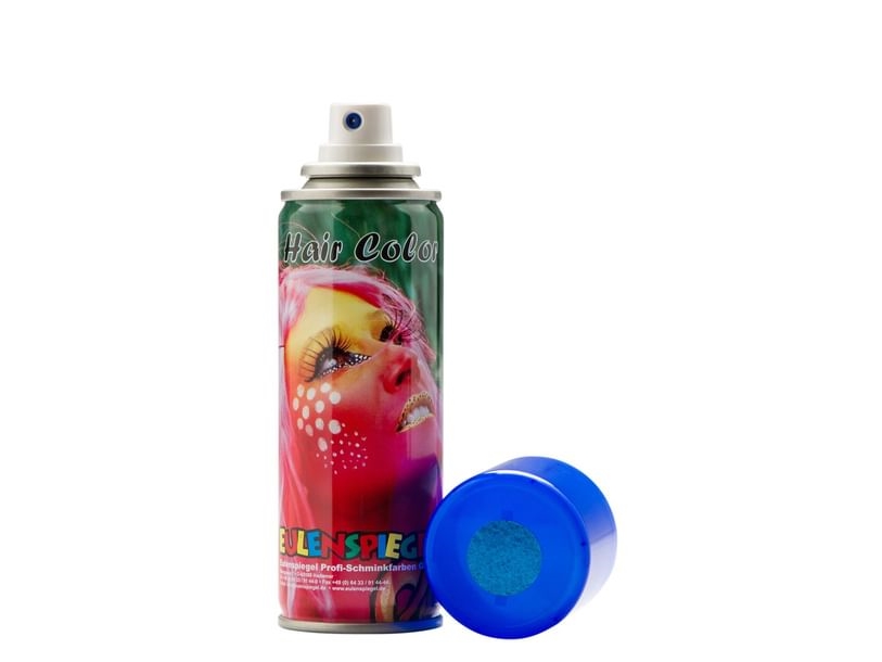 Blå glittrig hårspray | Leksaker - Rollek - Smink och hår | GameStuff