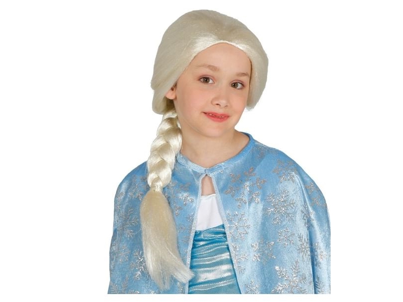 Prinsesse Paryk Med Fletning