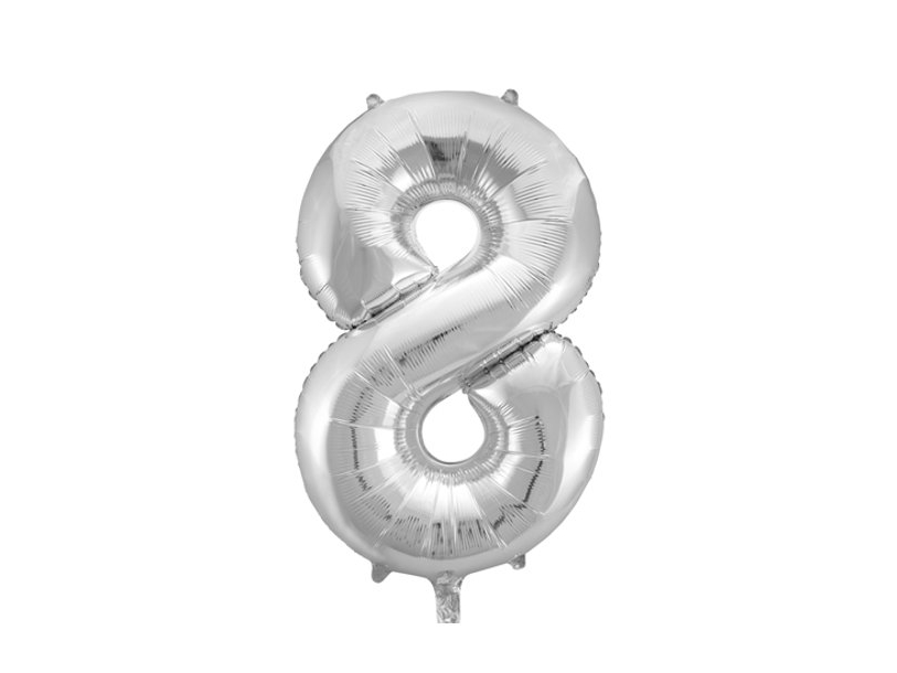 Silverballonger 86 cm | Skola & Hobby - Festdekorera - Ballonger | GameStuff