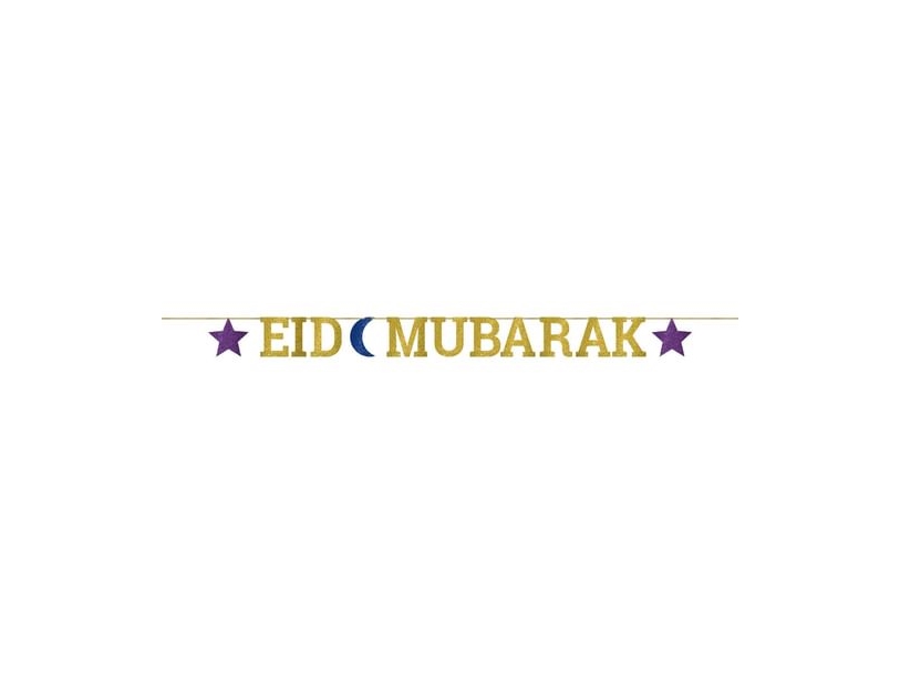 Eid Mubarak guirlande