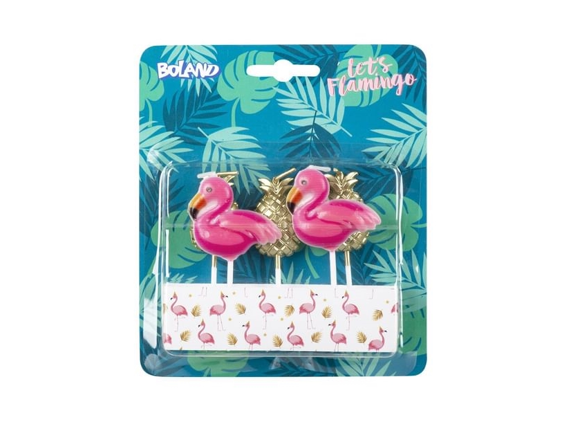 Flamingo och ananas tårtljus | Belysning - Annan belysning - Ljusslingor | GameStuff