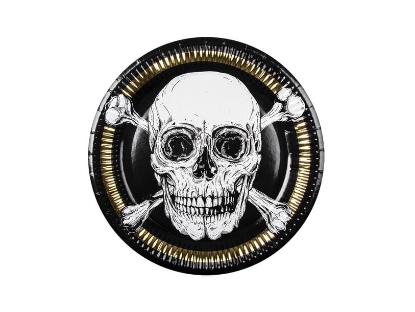 Piratenteller 23 Cm