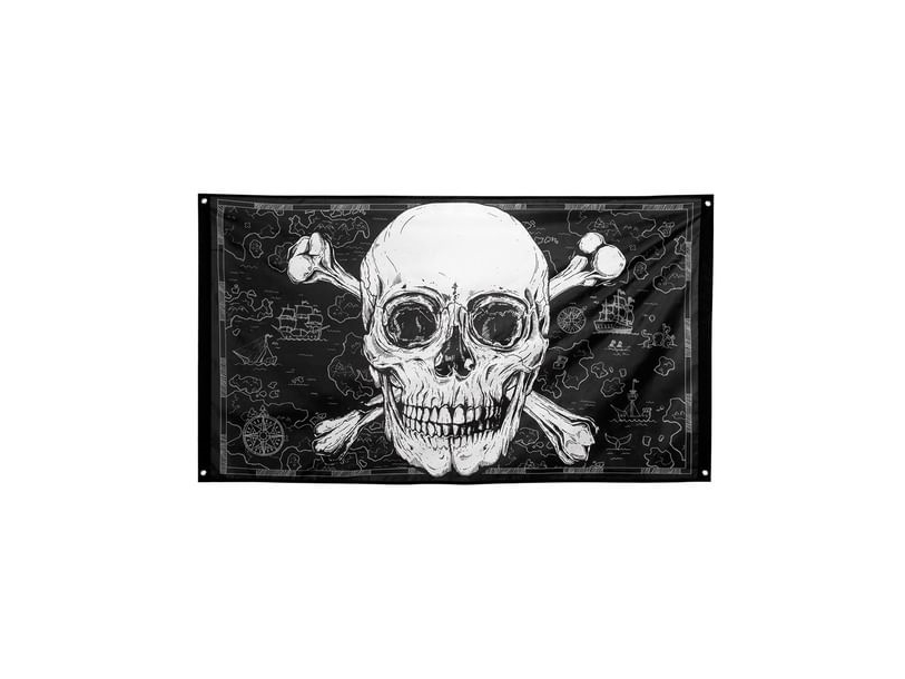 Piratenflagge 150 X 90 Cm.