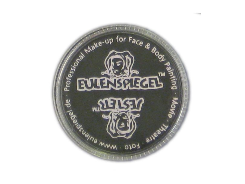 Eulenspiegel Schwarzes Creme-Make-Up, 12 Ml