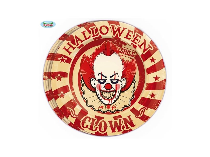 Clown Tallerkner
