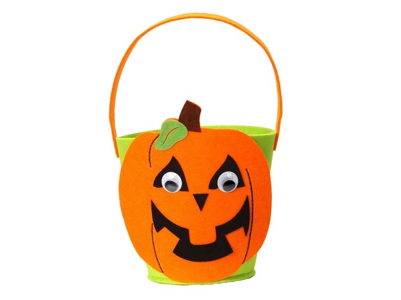 Kürbis Trick-Or-Treat-Eimer