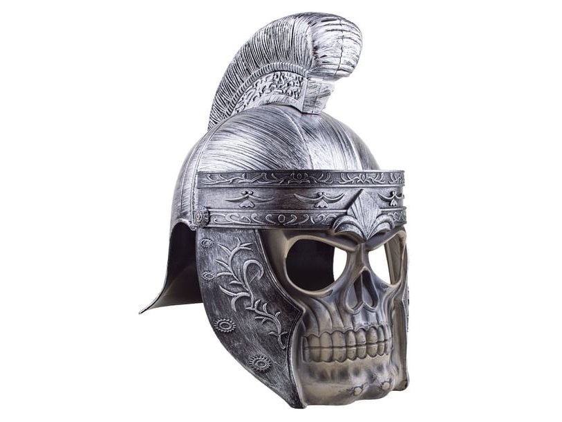 Römischer Helm Mit Schädelvisier