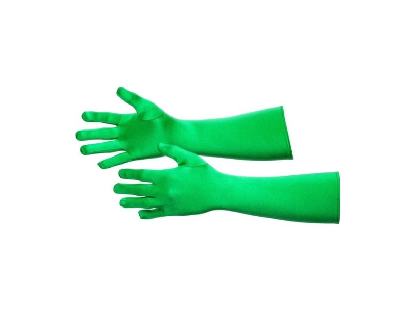 Grønne Lange Handsker