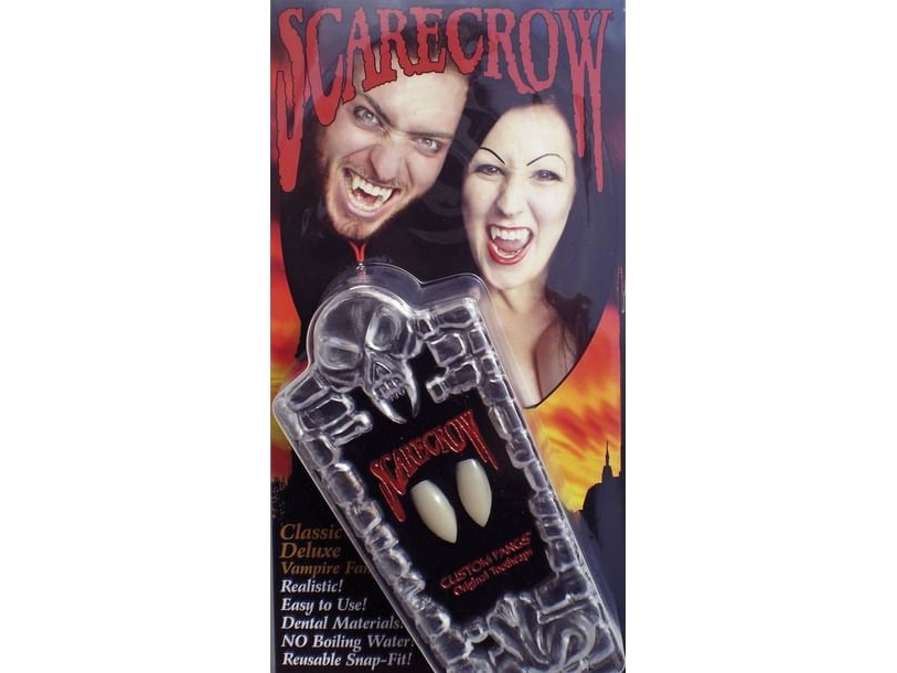 Fågelskrämma Vampyr Tänder, Klassisk | Leksaker - Rollek - Kostym tillbehör | GameStuff