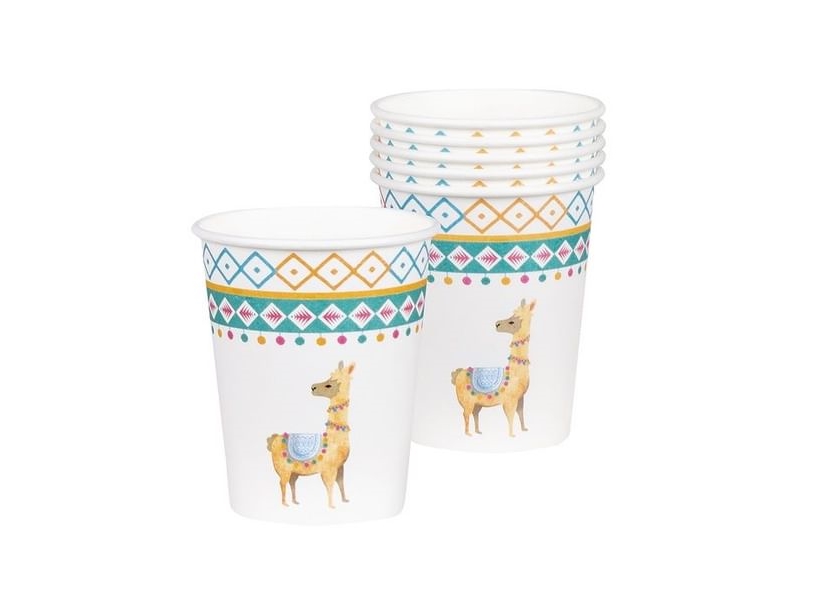 Pappbecher Mit Lama